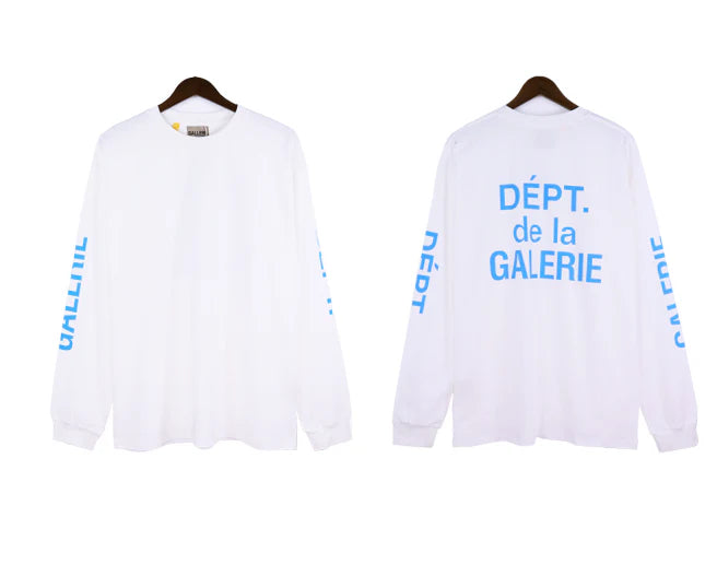 LYREUN x Gallery Dept White/Blue Longsleeve