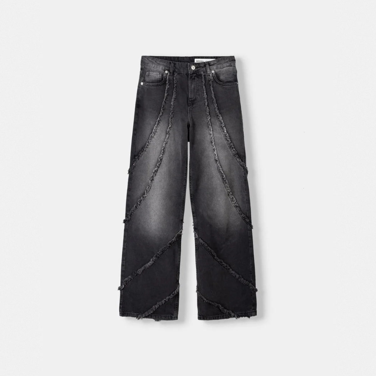 Baggy Jeans with Tassels