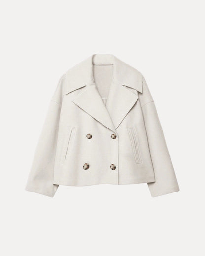 Heritage Cropped Wool Coat