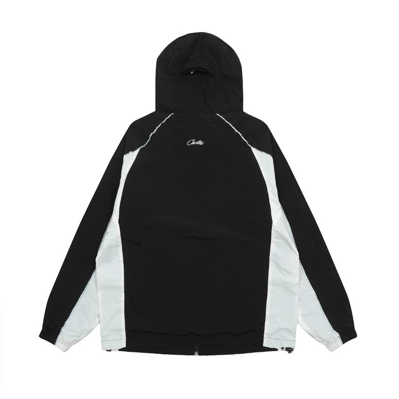 LYREUN x Crtz Black Windbreaker