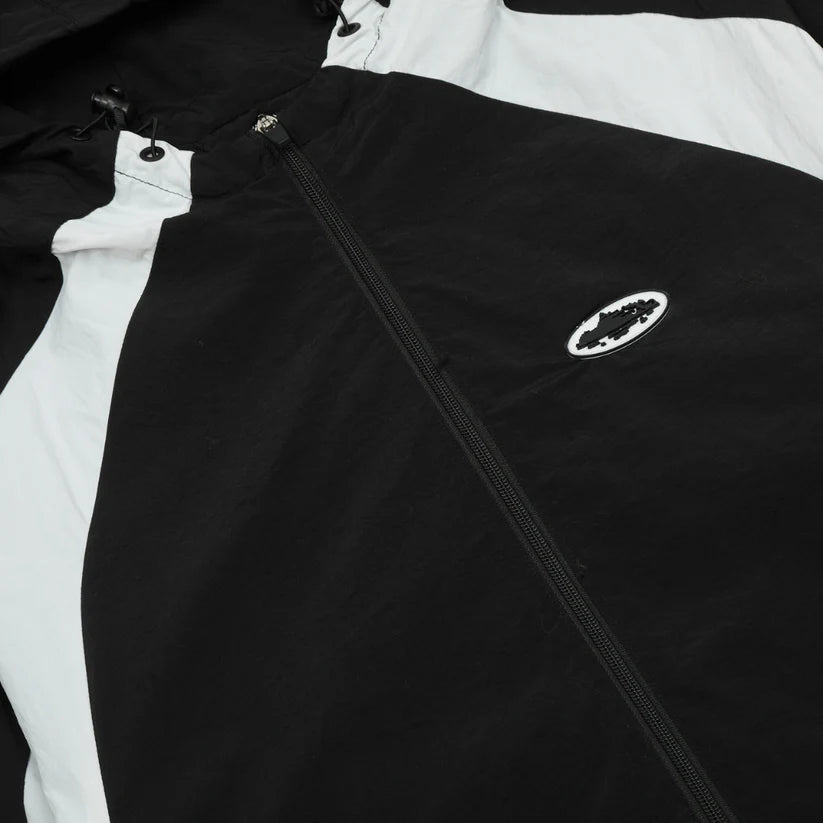 LYREUN x Crtz Black Windbreaker