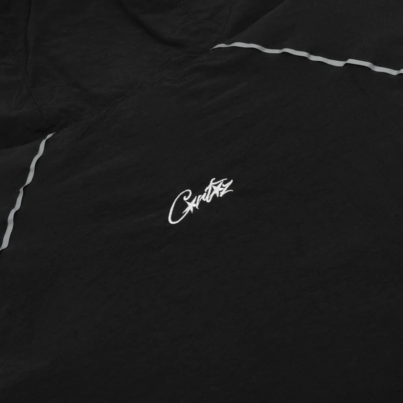 LYREUN x Crtz Black Windbreaker
