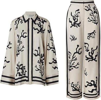 LUXURY SATIN OVERSIZED SET