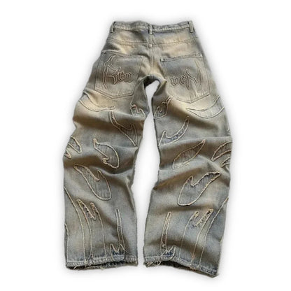 RETRO GOTHIC BLACK PANT