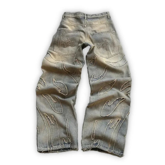 RETRO GOTHIC BLACK PANT