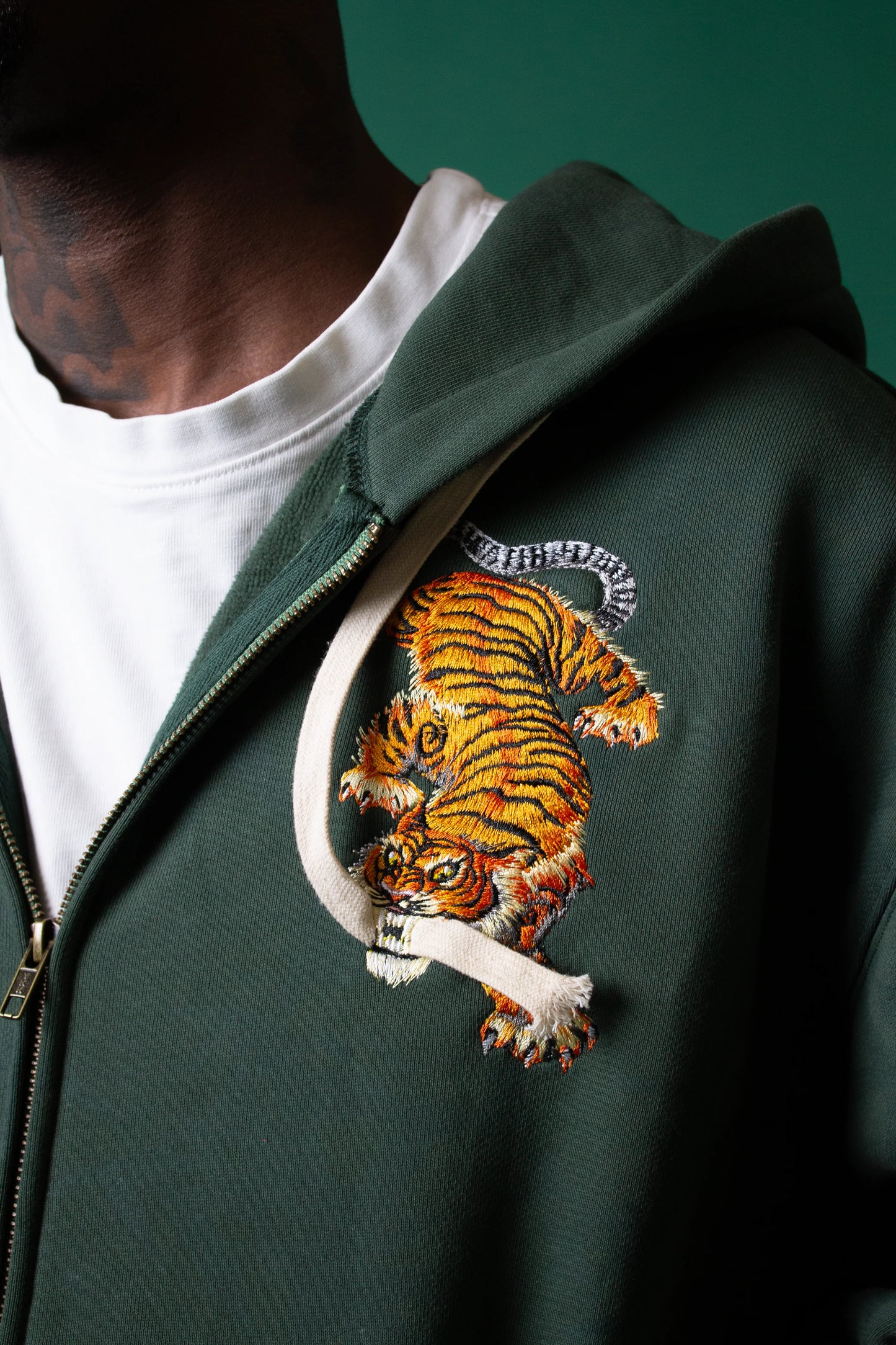 Tiger Zip Up
