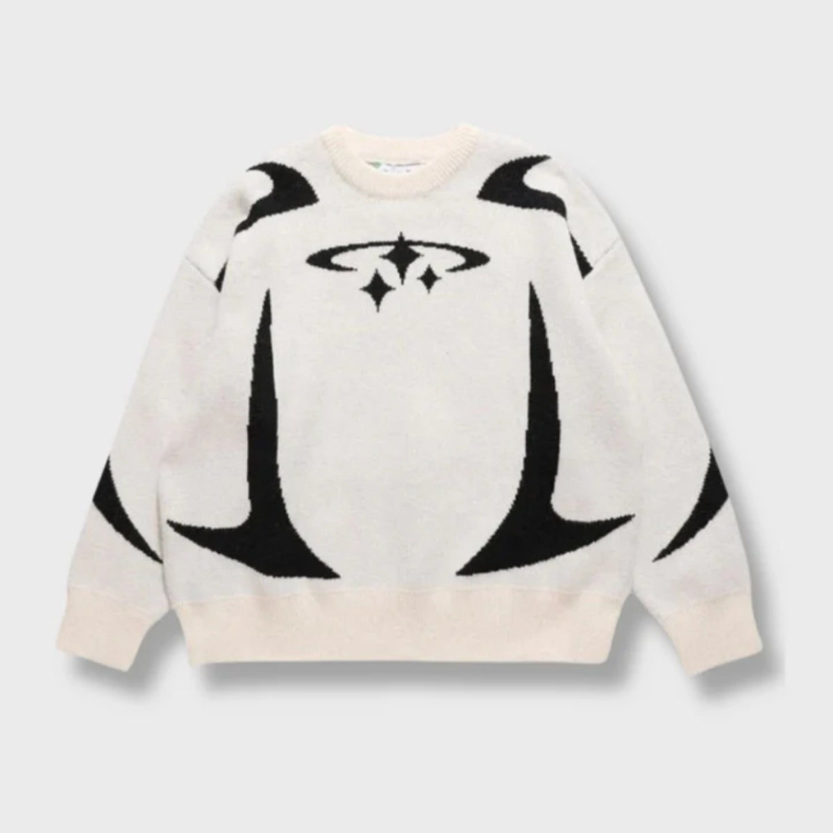 Y2K STARS KNITTED SWEATER