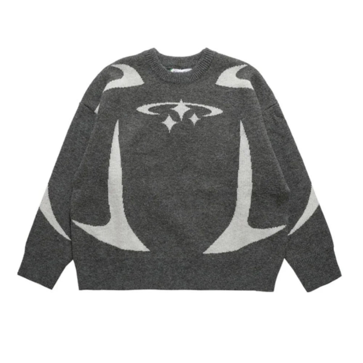 Y2K STARS KNITTED SWEATER