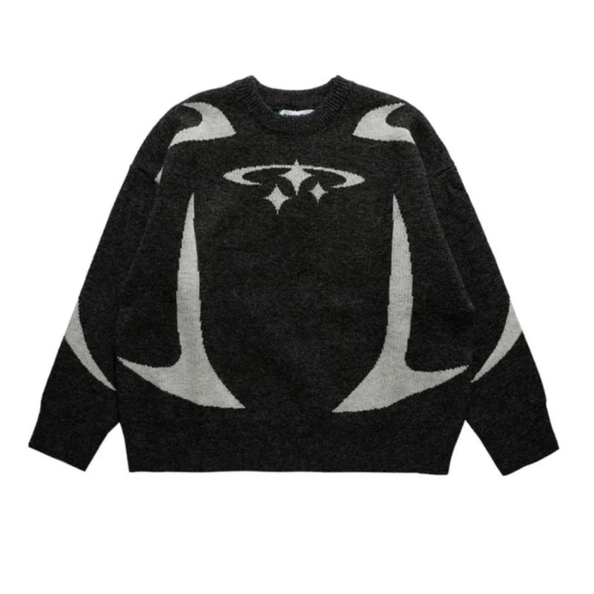 Y2K STARS KNITTED SWEATER