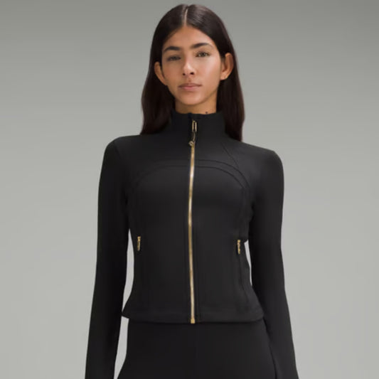 Luluemon Golden Zipper Tracksuit